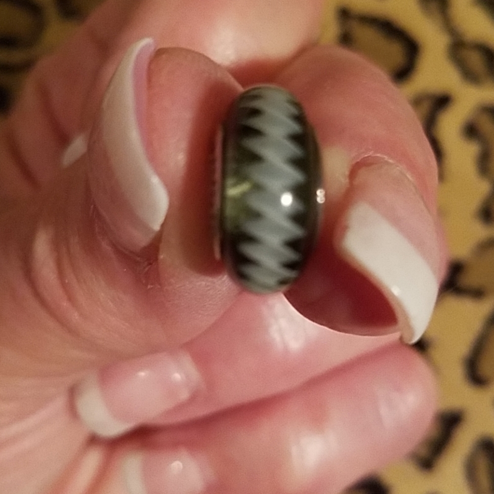 Authentic Pandora Zig Zag Murano charm